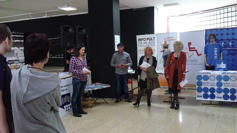 Sudjelovanje na "Sajmu informiranja mladih"