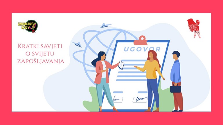 Kratki savjeti o svijetu zapošljavanja - SCENARIJ 1