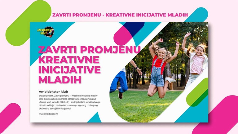 ZAVRTI PROMJENU - KREATIVNE INICIJATIVE MLADIH