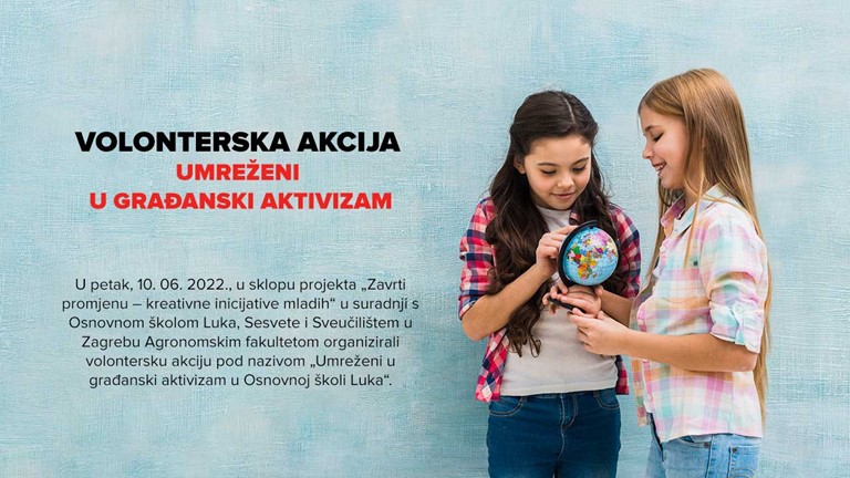 Volonterska akcija – Umreženi u građanski aktivizam